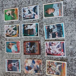 12 Baseball Cards